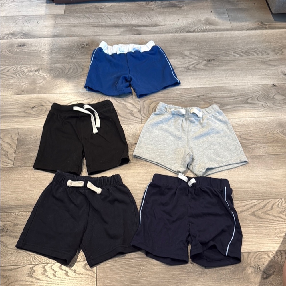 Kids' Assorted Color Shorts Set (2T)